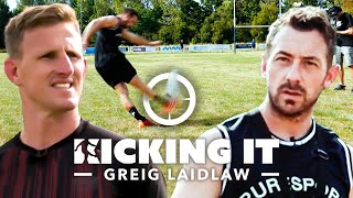 Greig Laidlaws Rugby Kick Tutorial [upl. by Aloisius]