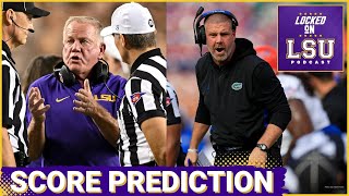 Score Prediction LSU Tigers vs Florida Gators  LSUs One Huge Advantage [upl. by Otrebmal68]