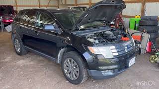 Ford Edge 35l alternator replacement [upl. by Calypso252]