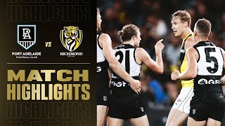 Port Adelaide v Richmond Highlights  First Preliminary Final 2020  AFL [upl. by Charlet]