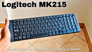 Best wireless keyboard and Mouse Combo  Logitech Mk215 keyboard and mouse 6 MONTHS REVIEW [upl. by Frum]