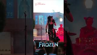 Suéltalo en directo shorts gatetemon rock live music cats frozen animegirl disney [upl. by Kam280]