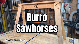 Burro Sawhorses  First Look [upl. by Ylla162]