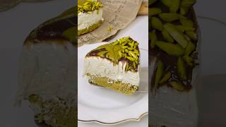 No Bake Pistachio kunafa Chocolate CakeMust Try [upl. by Repsac]