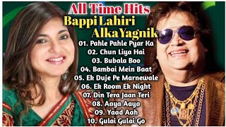 Best Of Bappi Lahiri amp Alka Yagnik Special Hindi Nonstop Songs  Alka Yagnik amp Bappi Lahiri Songs [upl. by Ecar]