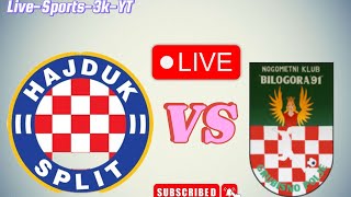 Watch Hajduk Split vs Bilogorac Live Football Match Streaming 2024  Hrvatski kup uživo [upl. by Sihunn741]