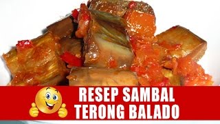 Resep Sambal Terong Balado Pedas [upl. by Graeme]