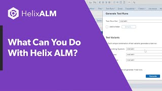 ALM Overview  What Can You Do With Helix ALM [upl. by Ryter]