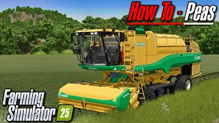 FS25 Tutorial  Peas  Farming Simulator 25 [upl. by Thomas]