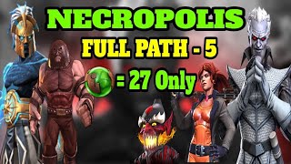 Mcoc Necropolis Path 5 Exploration [upl. by Johnna]