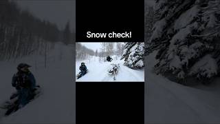 Snow check snowmobile oxbowgear mountainreadymethod skidoo polaris snow turbo [upl. by Buller]