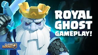 Clash Royale Introducing Royal Ghost New Legendary Card [upl. by Donovan187]