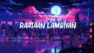 SHERSHAAH Samyak Prasana Sireesha Bhagavatula  RAATAAN LAMBIYAN Lyrics [upl. by Aemat]