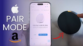 How To Pair amp Connect Amazon Echo Pop To iPhone With Solutions [upl. by Eiknarf176]