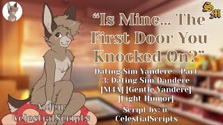 Dating Sim Yandere  Part 3 Dating Sim Dandere M4A Dandere Collab w CelestialBunnyPaws [upl. by Yeldar]