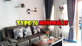 House Tour Rumah Minimalis Type 36 KPR Bersubsidi  Desain Rumah Terbaru 2020 [upl. by Yesrej]