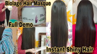 BIOLAGE Deep Treatment HairHair Spa At Home For Dry HairMatrix Biolage Ultra Hydra source Masque [upl. by Victorie]