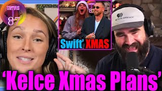 OMG Jason amp Kylie Kelce accidentally exposes Taylor amp Travis Xmas Eve plans [upl. by Brad]