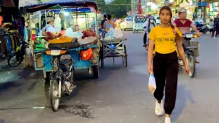 Phnom Penh Walking Tour 4K  Visit Phnom Penh City  Cambodia Tourism 2024 [upl. by Goraud]