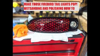 Project Formula Taillight swap repair wet sand LED bulb upgrade [upl. by Eugenie722]