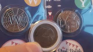 3 RAREST ALPHABET 10 PENCE COINS [upl. by Brittaney]