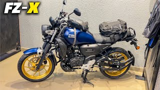 Yamaha FZX All Accessories Price amp Review  Best all purpose Bike [upl. by Soma608]