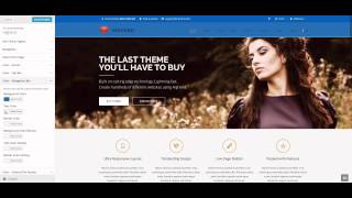 Highend WordPress Theme  Live Customizer [upl. by Geiger944]