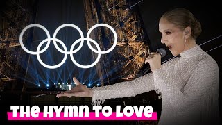 Céline Dion  Paris 2024 Olympics  The Hymn to Love French Lyrics  English Translation [upl. by Neil]