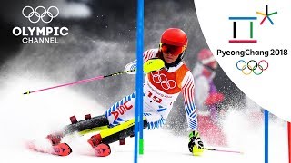 Mikaela Shiffrins Alpine Skiing Highlights  PyeongChang 2018 [upl. by Llenyt]