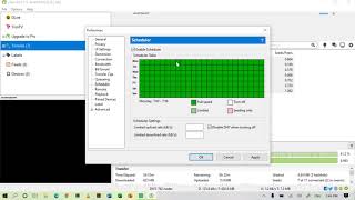 How to schedule uTorrent to download at specific times  English  ArroNotes [upl. by Bohner]