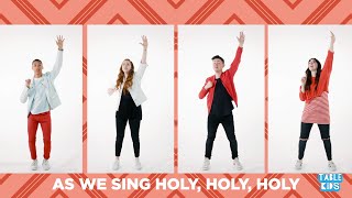 Open The Eyes Of My Heart by Local Sound Ft Paul Baloche  Lyric  Dance Video  Table Kids [upl. by Hodges]