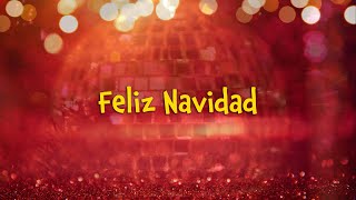 Feliz Navidad Karaoke with Lyrics Christmas instrumental [upl. by Coveney783]