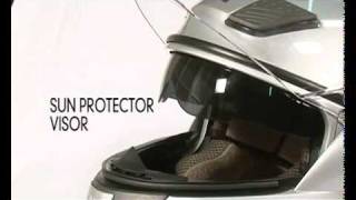 CASCO GIVI X08 MODULAR PLATA BRILLO HX08BG730 [upl. by Eudoca]