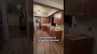 Kitchen renovation continues bungalow diy renovation kitchenremodel kitchenrenovation [upl. by Cosette]