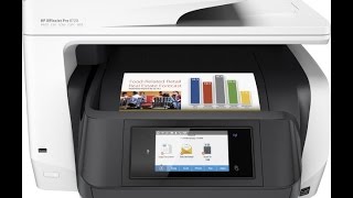 HP  Officejet Pro 8720 Wireless AllInOne Printer [upl. by Brunhilda381]