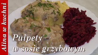 Delikatne pulpety w sosie grzybowym [upl. by Mosa]