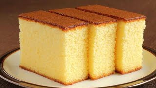 Eggless Sponge Cake  Without Oven  Eggless Vanilla Cake [upl. by Nasia]