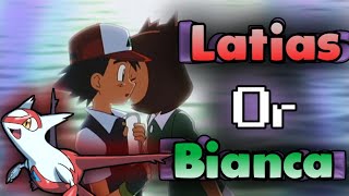 🤔Who Kissed Ash Latias or Bianca [upl. by Nevear179]