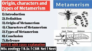 Origincharacter and types of Metamerism  Metamerism [upl. by Naor]