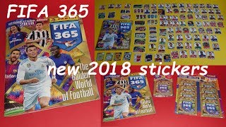 PANINI FIFA 365 new sticker Album 2018 Blisterpack Multipack 96 new stickers in Paninialbum [upl. by Juli54]