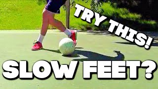 20 Fast Footwork Soccer Drills  1000 Touches In 20 Minutes [upl. by Damicke]