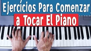 El Mejor Ejercicio Para Comenzar a Aprender Piano  Ejercicio Fácil De Digitación Para Principiantes [upl. by Anailuy]