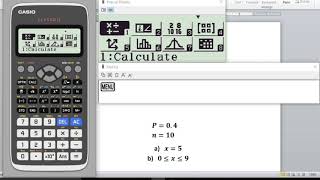 How to Find Binomial Distribution in Casio Classwiz fx991EX Calculator [upl. by Rurik]