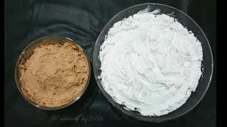 মাত্র ১০মিনিটে ২ ধরনের কেকের ক্রিম  Cake Decoration Cream Bangla  Whipped Cream Recipe in Bangla [upl. by Burta]