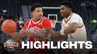 Ohio State vs Texas 2024 Hall of Fame Series mens basketball highlights [upl. by Notsnhoj]