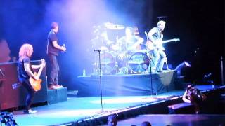 Night Ranger  Sister Christian w Journeys Deen Castronovo  Key Arena  Seattle WA 102111 [upl. by Wieren]