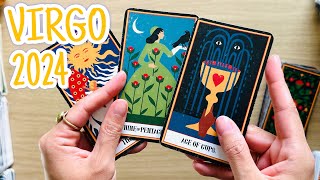 VIRGO  quotRECEIVING ALL THE BEST AND BLESSED IN 2024 HERES WHAT TO EXPECTquot 2024 Tarot Reading [upl. by Arevle818]