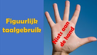 Spreekwoorden uitdrukkingen en gezegden  Figuurlijk taalgebruik [upl. by Cuthburt658]