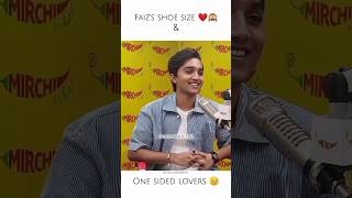 Faizs shoe size and one sided lover ❤️Mohammad Faiz new viral love ytshorts shorts interview [upl. by Alfonso487]