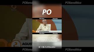 Agustín Berrios aclaró que la política se hace en el marco de las instituciones del estado [upl. by Avik]